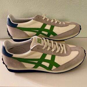 Onitsuka Tiger Men's Cream/Garden Green Sneakers